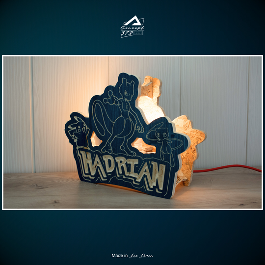 Lampes personnalisées