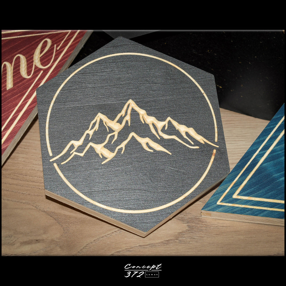 Patch "Montagnes" pour lampe MoriMa