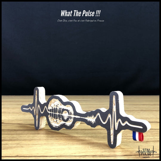 Paysage Couché de Soleil Guitare sèche - StimPulse Origin