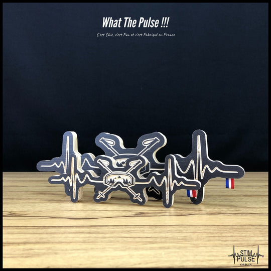 Bâtons et Masque de ski reflet montagnes - StimPulse Origin