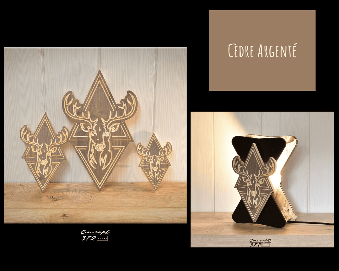 Patch "Montagnes" pour lampe MoriMa