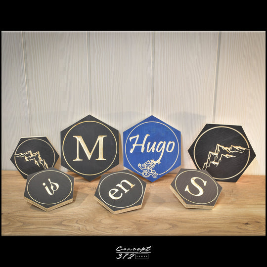 Patch "Prénom ou Mot Personnalisé" pour lampe MoriMa