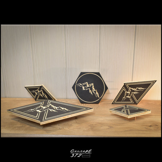 Patch "Lac Léman" pour lampe MoriMa